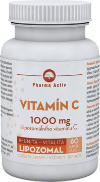 Pharma Activ LIPOZOMAL Vitamín C 1000 mg 60 kapslí