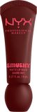 NYX Professional Makeup Matný balzám na rty Smushy 08 Smudge Fudge 8 ml