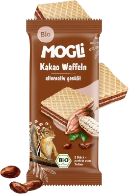 MOGLi BIO kakaové oplatky 15 g