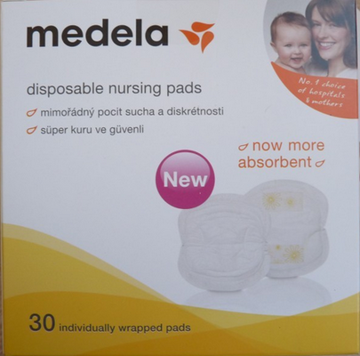 Medela vložky do podprsenky jednorázové 30 ks