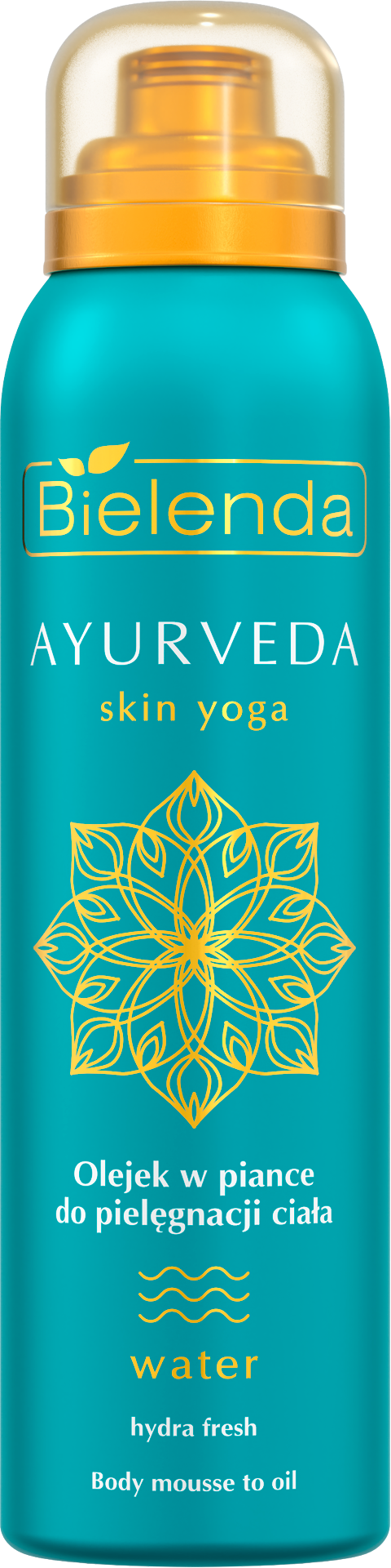 Bielenda AYURVEDA SKIN YOGA Tělový olej ve formě pěny bergamot a citron 150 ml