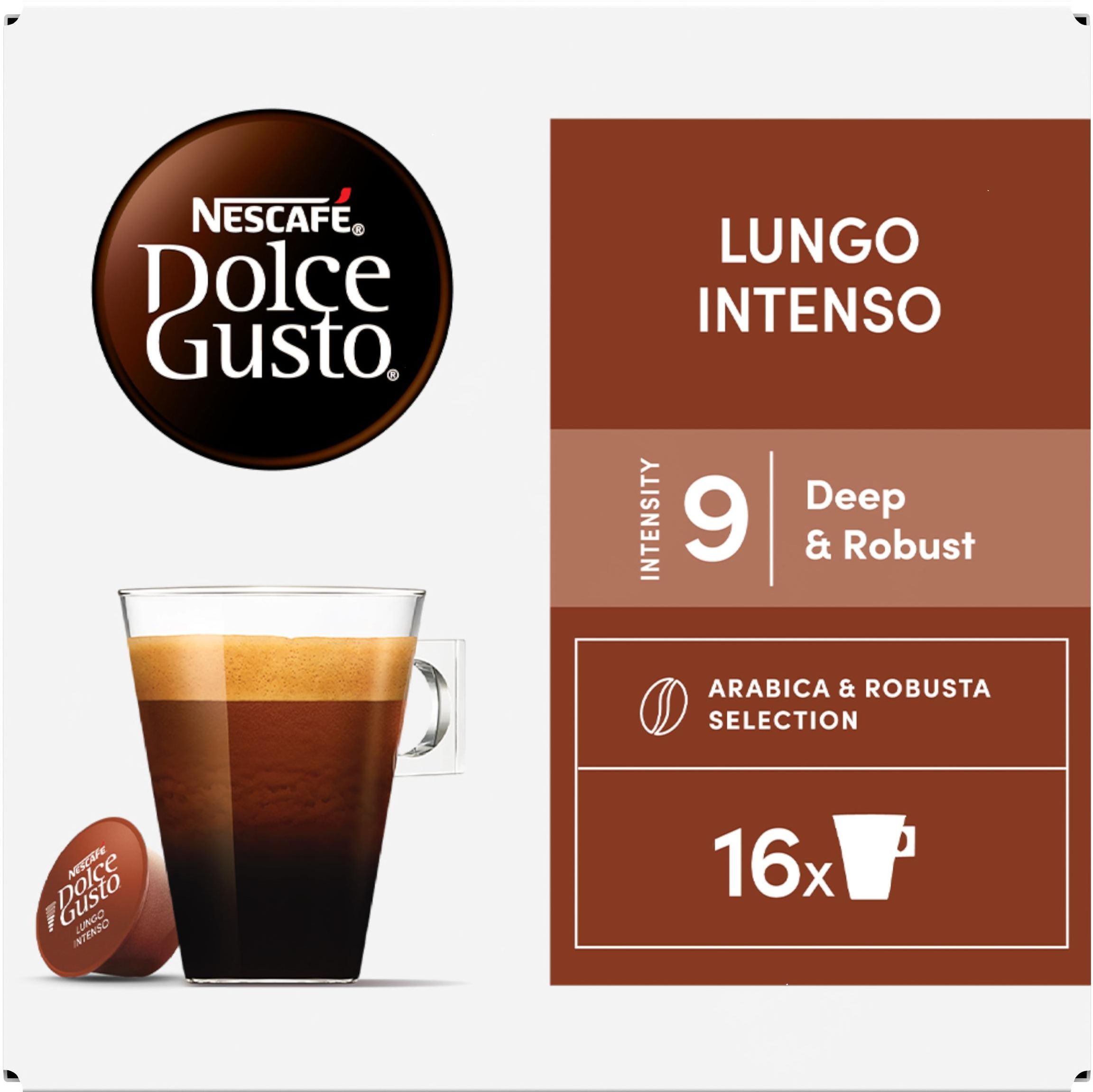 Nescafé Dolce Gusto® Lungo Intenso kávové kapsle 16 ks