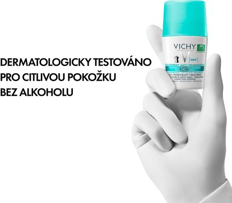 Vichy Antiperspirant 48h proti nadměrnému pocení beze skvrn 50 ml