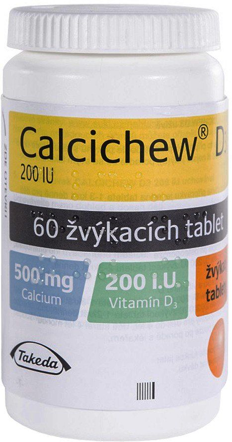 Calcichew D3 500mg 200IU 60 Tablet Pilulka cz Calcichew D3 500mg 200IU 60 Tablet Pilulka cz