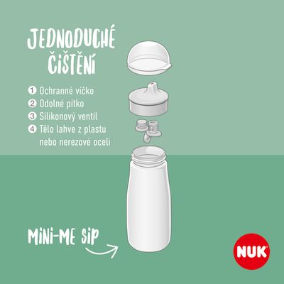 Nuk láhev Mini-Me SIP, zelená 300 ml
