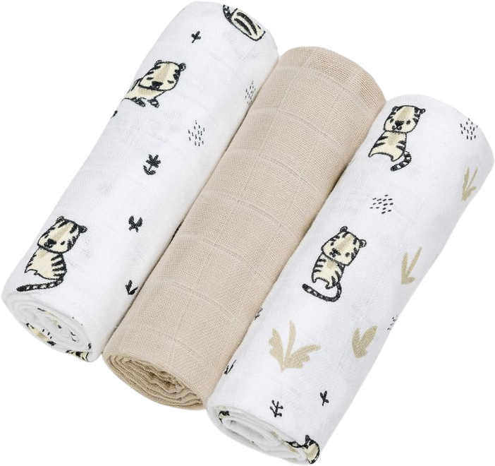 T-Tomi Pleny TETRA 70x70 cm, Tigers 3 ks