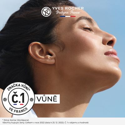 Yves Rocher Eau Fraiche Zelený čaj 100 ml