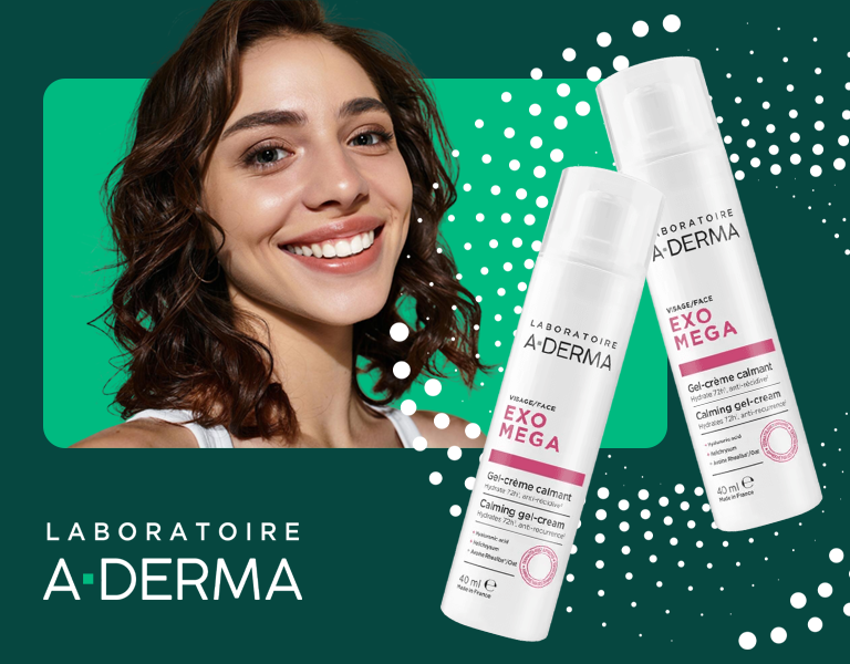 A-Derma Exomega Zklidňující gel-krém 40 ml