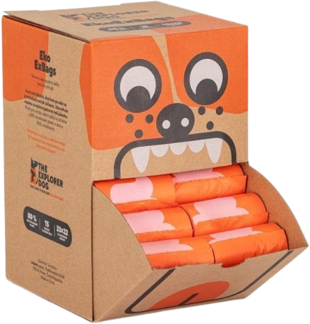Explorer dog Sáčky recyklované na psí exkrementy 48 x 15 sáčků