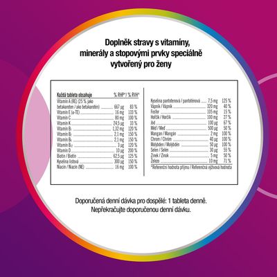 Centrum Multivitamín pro ženy 60 tablet