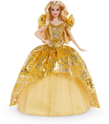 Mattel II. jakost BRB Vánoční panenka blondýnka