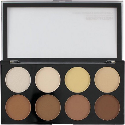 Revolution Iconic Lights & Contour Pro konturovací paletka 13 g