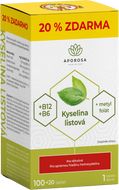 Aporosa Kyselina listová +B12, +B6 120 tablet