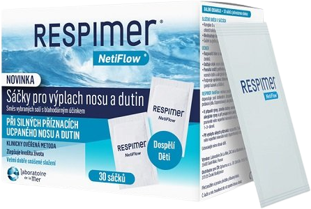 Respimer sáčky pro výplach nosu a dutin 30 sáčků