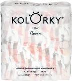 Kolorky DAY Květy vel. L (8-13 kg) 19 ks
