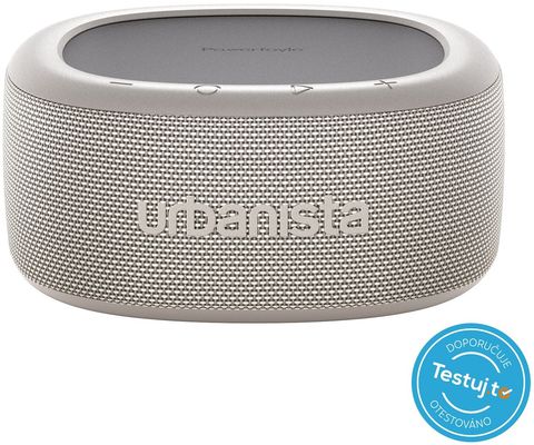 Urbanista Malibu solárně nabíjený přenosný reproduktor Desert Gray
