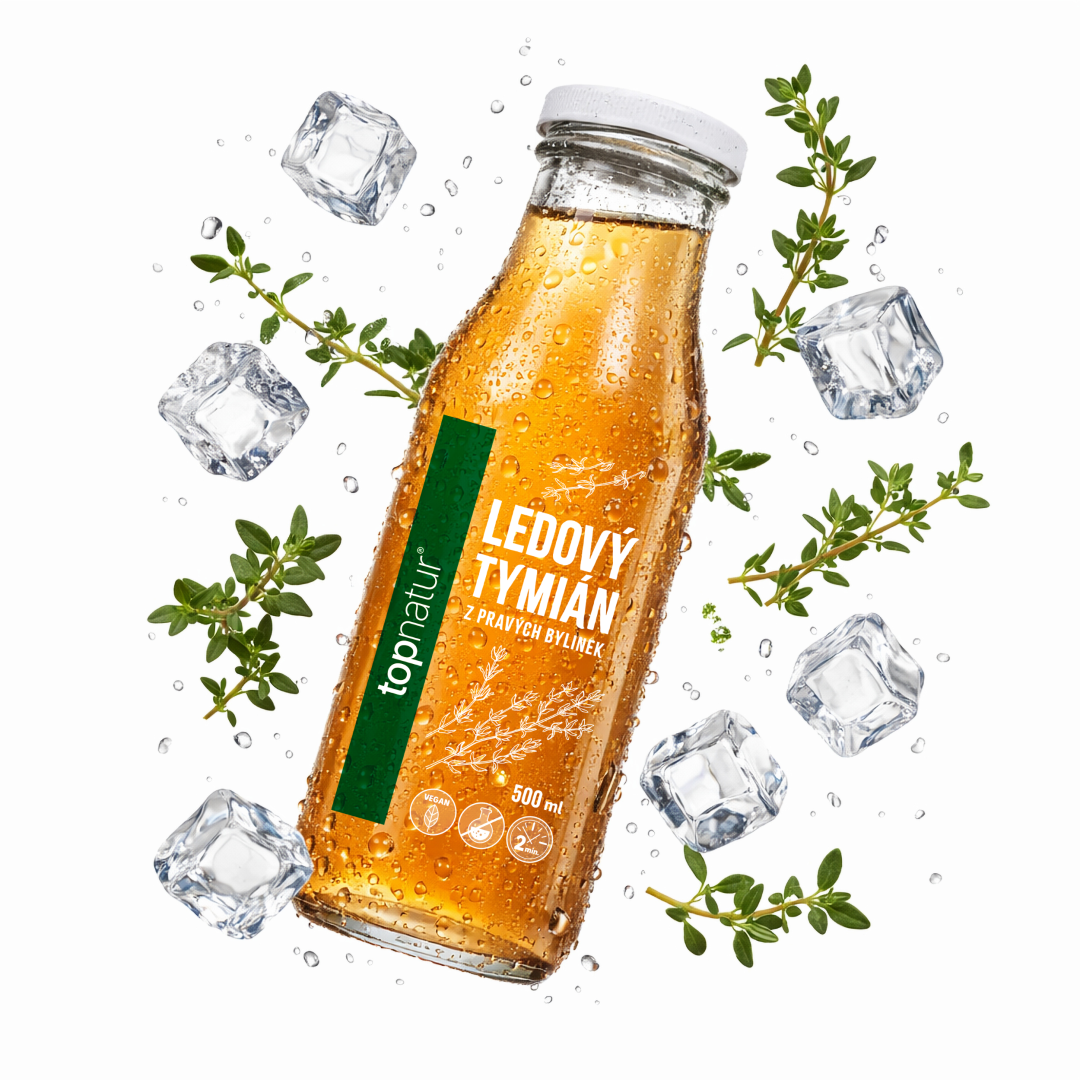 Topnatur Ledový tymián - sirup z pravých bylinek 500 ml