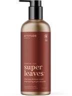 Attitude Přírodní šampón & tělové mýdlo (2 v 1) Super leaves Essentials  - Bergamot & Ylang 473 ml