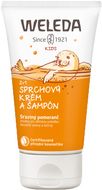 Weleda Sprchový krém a šampon 2v1 Šťastný pomeranč 150 ml
