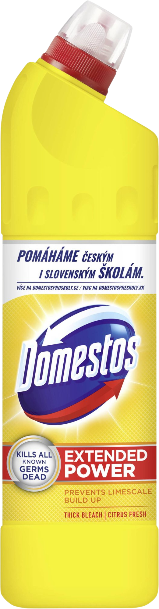 Domestos Extended Power Citrus Tekutý dezinfekční a čistící přípravek 750 ml