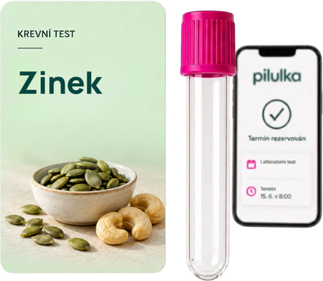 Unilabs Krevní test na zinek (Zincum, Zn)