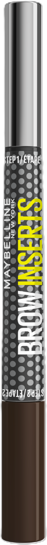Maybelline New York Oboustranná tužka na obočí Brow Inserts 5 Deep Brown
