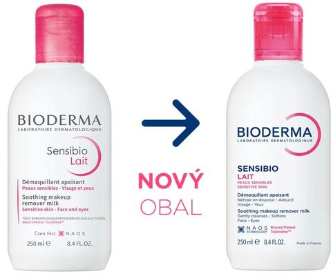 Bioderma Sensibio Mléko pro citlivou pleť 250 ml