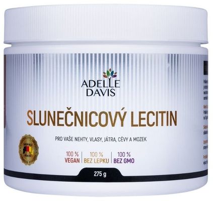 Adelle Davis Slunečnicový lecitin 275 g
