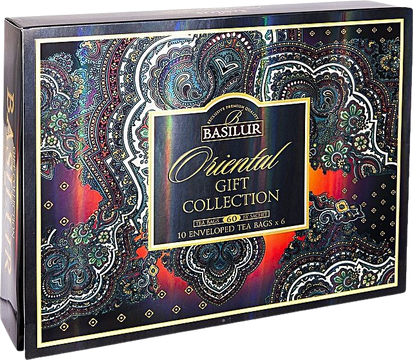 Basilur Orient Assorted papírová kazeta 60 sáčků
