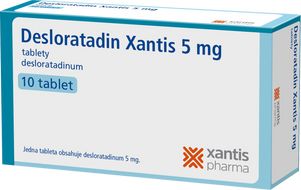 Desloratadin Xantis 5 mg 10 tablet