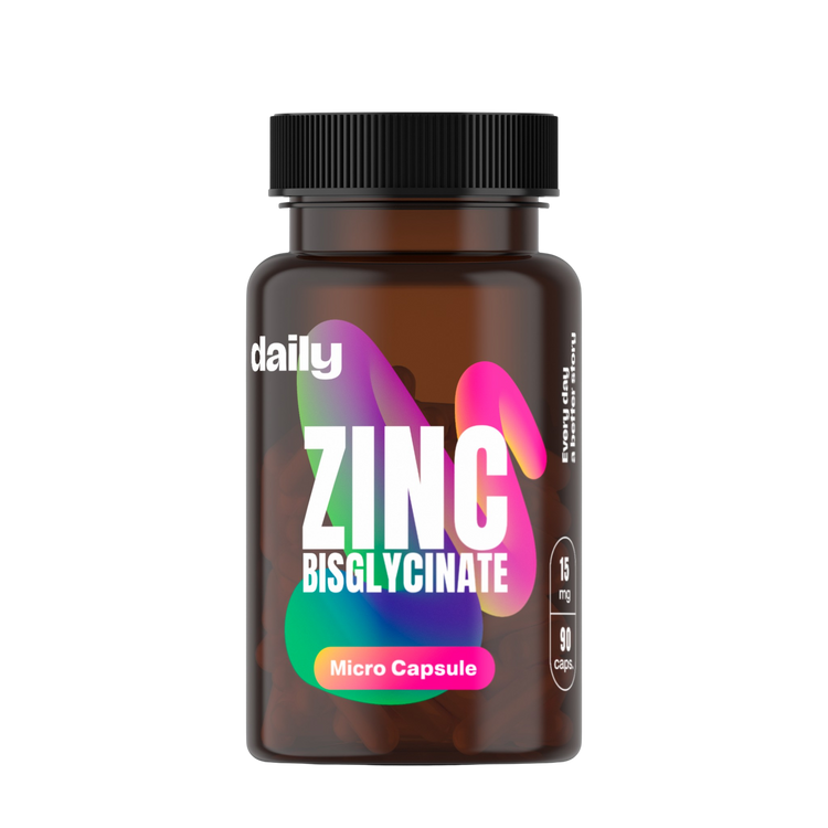 Daily Zinc Bisglycinate 90 kapslí