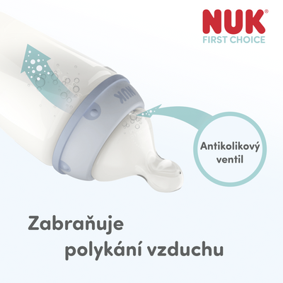 Nuk Savička First Choice vel. FLOW (6+m), 2 ks