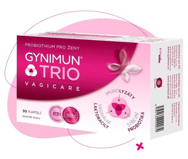 Gynimun, intimita, vagína, probiotika, čípky
