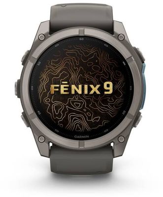 Garmin fenix 9 51mm AMOLED Pebble Gray