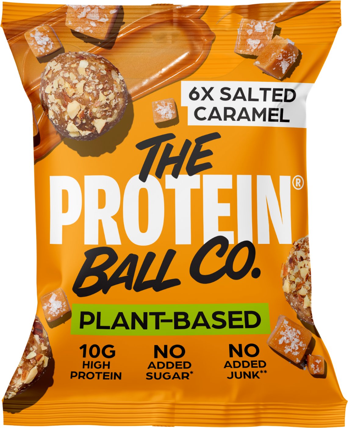 The Protein Ball co. Topnatur PROTEIN kuličky Slaný karamel 6 x 7.5 g