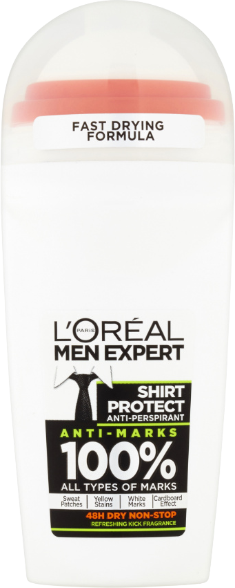 L'Oréal Paris L´Oréal Paris Men Expert Shirt Protect pánský antiperspirant roll-on 50 ml