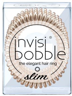 Invisibobble ® Gumičky SLIM Bronze Me Pretty 3 ks