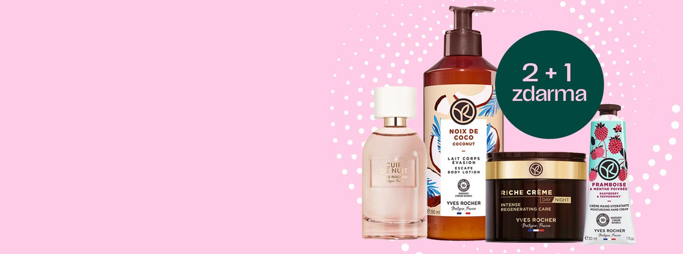 Yves Rocher 2+1 zdarma