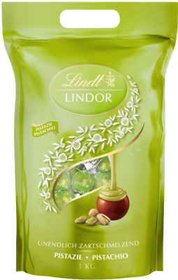 Lindt Lindor pralinky pistácie 1000 g