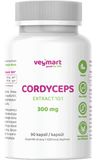 Vegmart Cordyceps 300 mg 90 kapslí