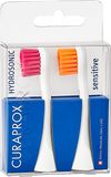 Curaprox Náhradní hlavice hydrosonického kartáčku sensitive červená/oranžová 2 ks