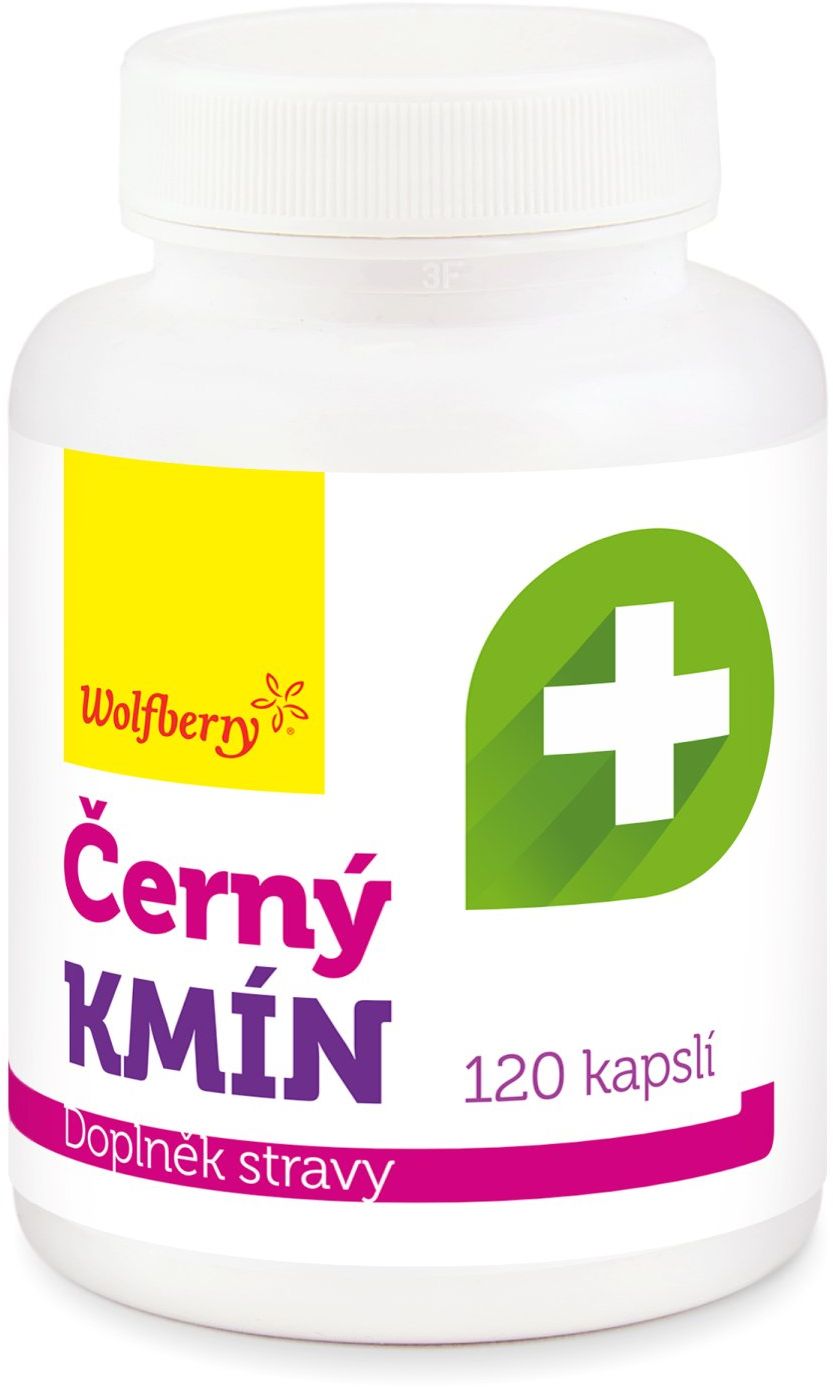 Wolfberry Černý kmín kapsle 120 kapslí