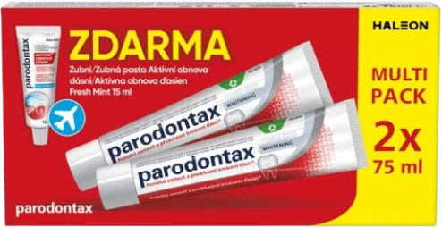 Parodontax Aktivní obnova dásní White DUO 2 x 75 ml