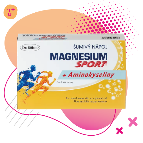 Dr. Böhm, Magnesium, sport, aminokyseliny, sáčky