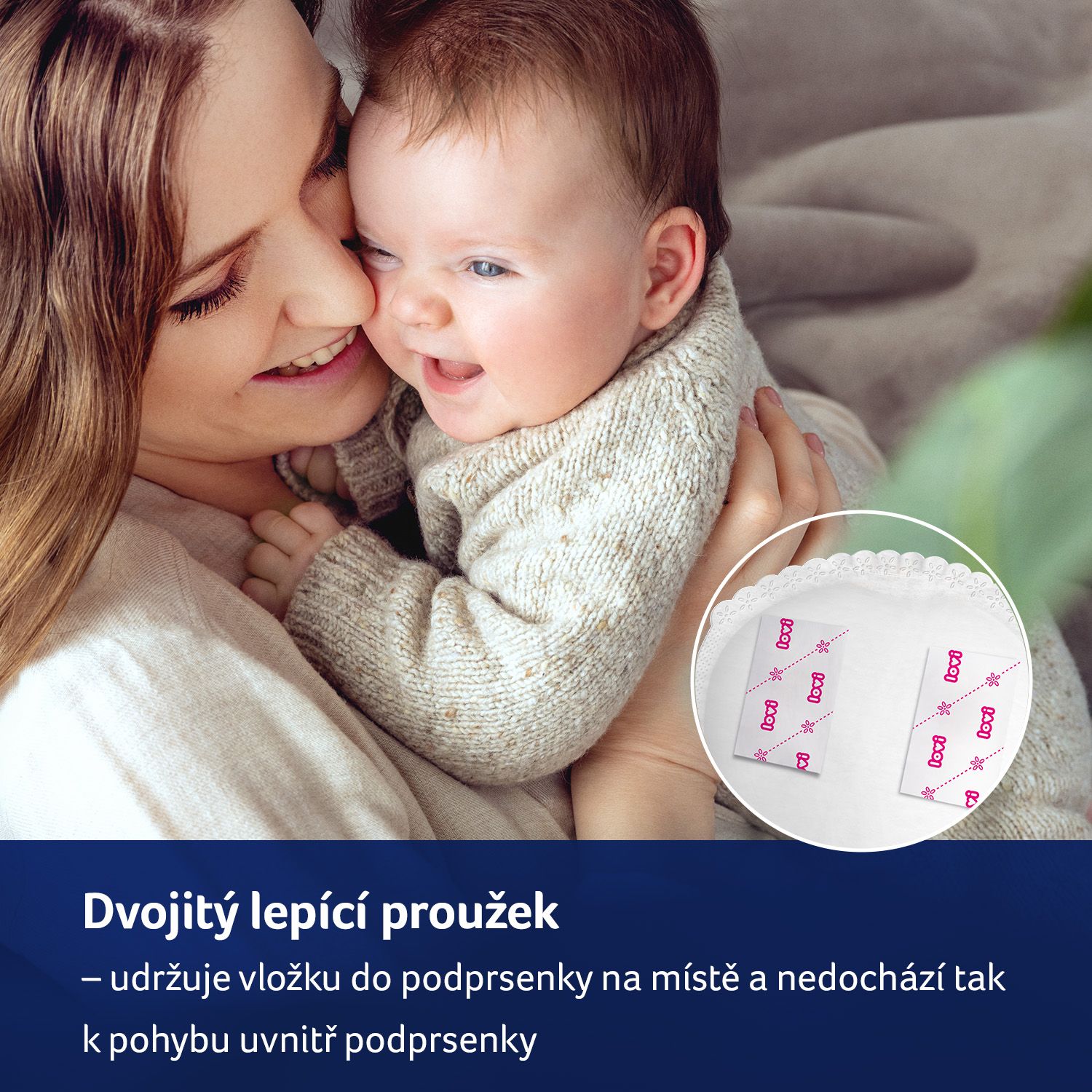 LOVI Vložky do podprsenky antibakteriální Discreet Elegance černé 20 ks