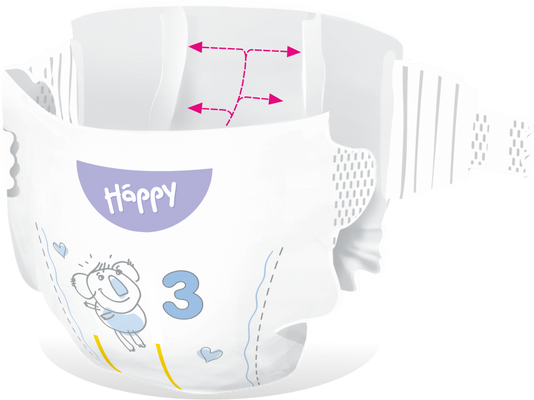 Bella Baby HAPPY Soft&Delicate Midi 70 ks