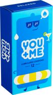 You Me Romeo kondomy se zvýšenou dávkou lubrikace 12 ks