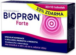 Biopron Walmark  Forte 30 tobolek +10 ZDARMA 40 tobolek