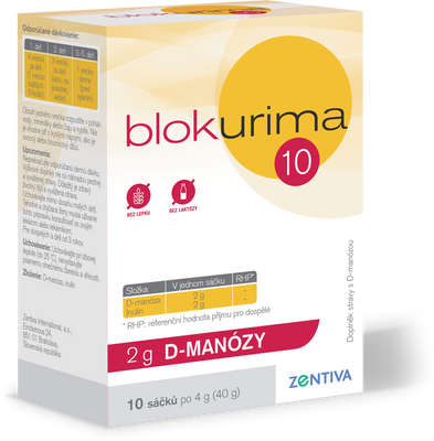Blokurima 2 g D-manózy sáčky 10 ks