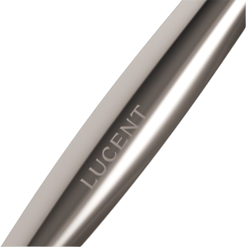 Be Lucent Beam Tongue Scraper, silver